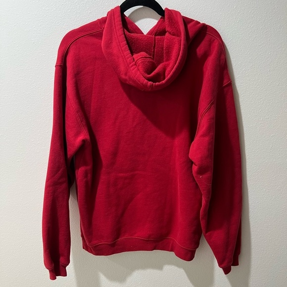 Disney Red Hoodie Sweater, adult small, Mickey Mouse, EUC, Epcot, classic - Picture 2 of 7